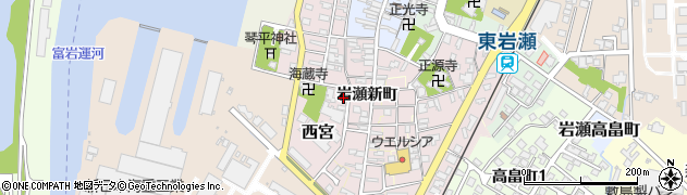 富山県富山市西宮4周辺の地図