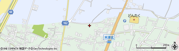 石川県かほく市木津ハ12周辺の地図