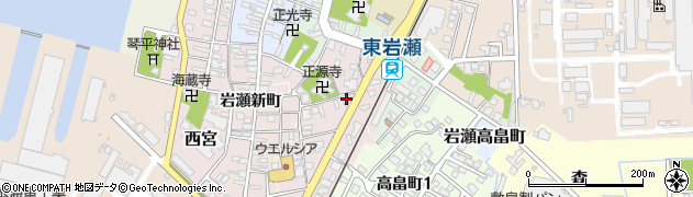 富山県富山市西宮250周辺の地図
