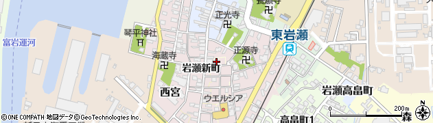 富山県富山市西宮465周辺の地図
