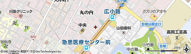 株式会社商工組合中央金庫高岡支店周辺の地図