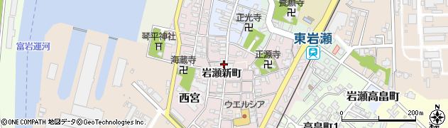 富山県富山市西宮591周辺の地図
