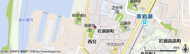 富山県富山市西宮615周辺の地図