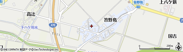 富山県高岡市答野島502周辺の地図