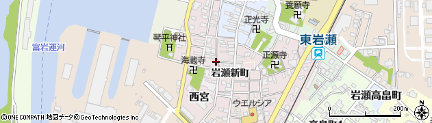 富山県富山市西宮618周辺の地図