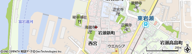 富山県富山市西宮619周辺の地図