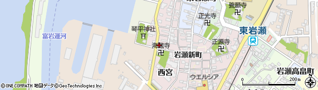 富山県富山市西宮708周辺の地図