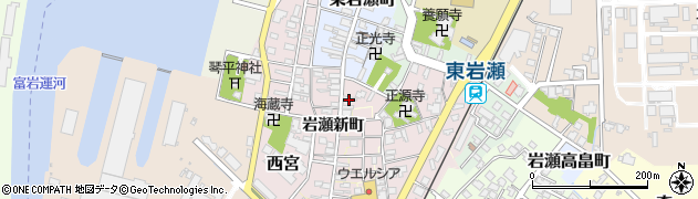 富山県富山市西宮222周辺の地図