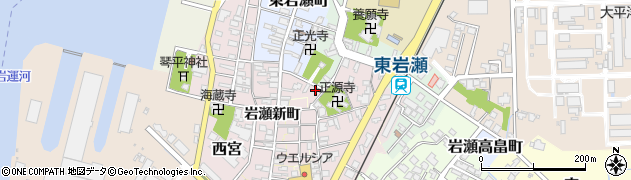 富山県富山市西宮204周辺の地図