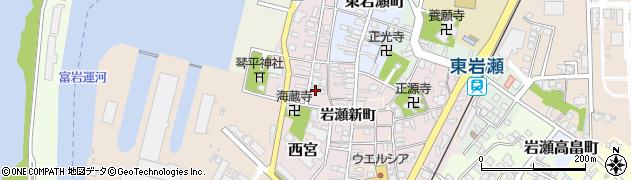 富山県富山市西宮621周辺の地図