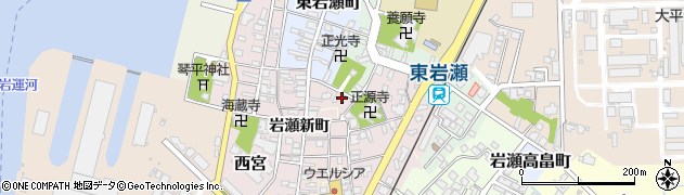 富山県富山市西宮206周辺の地図
