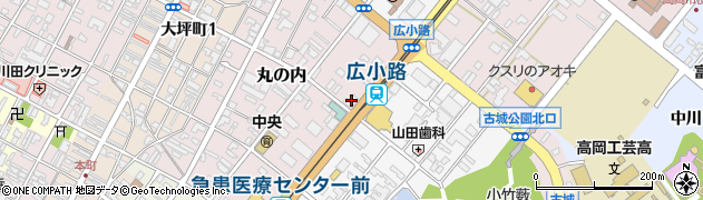 富山第一銀行広小路支店 ＡＴＭ周辺の地図
