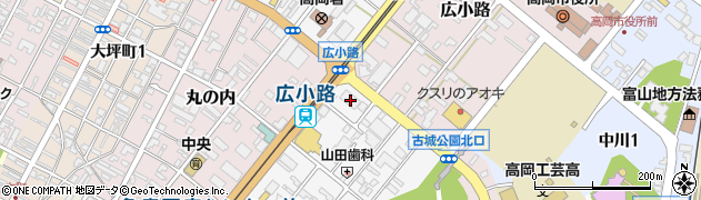 北国総合リース株式会社　高岡営業所周辺の地図