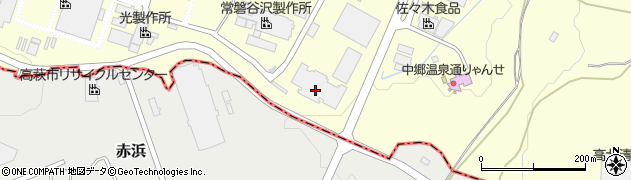 日本興業株式会社　北関東営業所周辺の地図