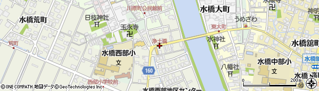 浄土橋周辺の地図
