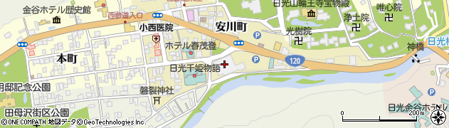 日光総合会館周辺の地図