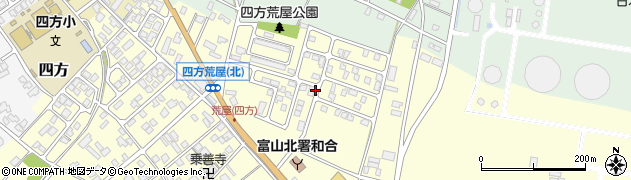 富山県富山市四方茶園町周辺の地図
