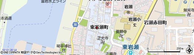 富山県富山市東岩瀬町392周辺の地図