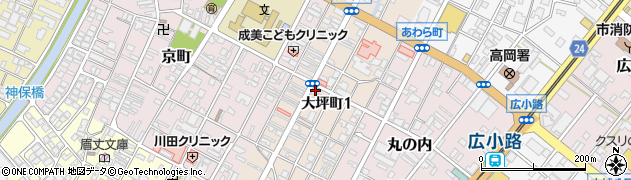 瑠璃光薬局高岡店周辺の地図