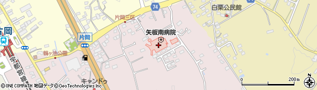 矢板南病院周辺の地図