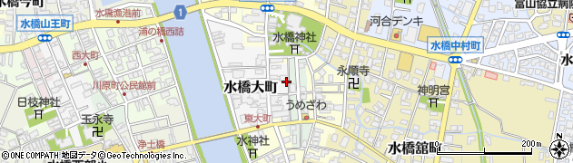 富山県富山市水橋大町71周辺の地図