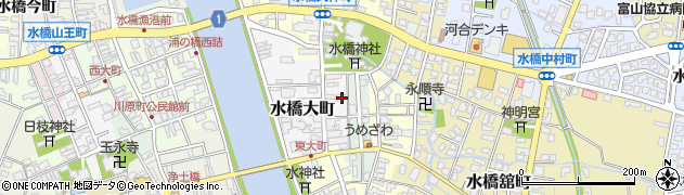 富山県富山市水橋大町72周辺の地図
