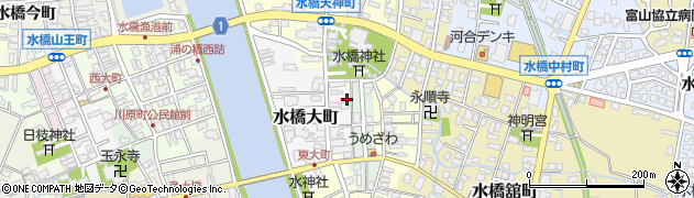 富山県富山市水橋大町74周辺の地図