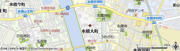 富山県富山市水橋大町14周辺の地図