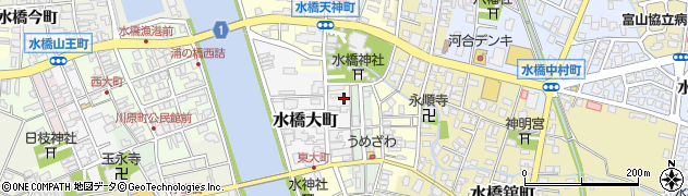 富山県富山市水橋大町75周辺の地図