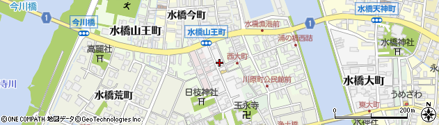 富山県富山市水橋大町525周辺の地図