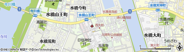 富山県富山市水橋大町527周辺の地図