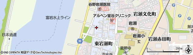 富山県富山市東岩瀬町368周辺の地図