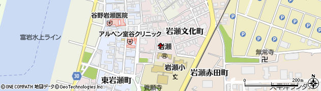 富山県富山市西宮70周辺の地図