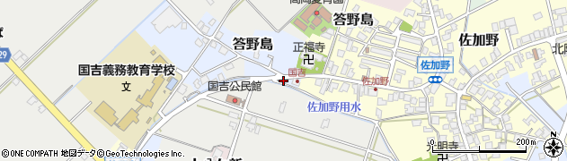 富山県高岡市答野島1213周辺の地図
