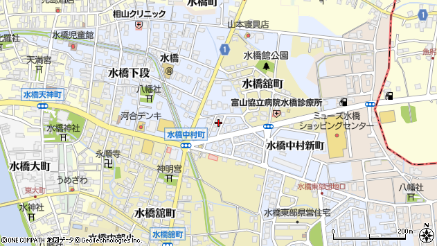 〒939-0522 富山県富山市水橋中村栄町の地図