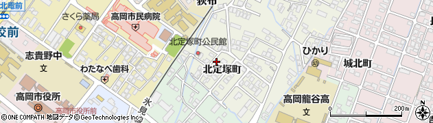 富山県高岡市北定塚町周辺の地図