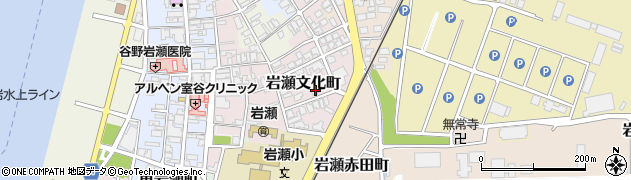 富山県富山市岩瀬文化町13周辺の地図
