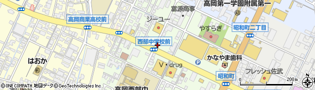 高岡美幸町郵便局 ＡＴＭ周辺の地図