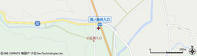 茨城県常陸太田市小中町55周辺の地図