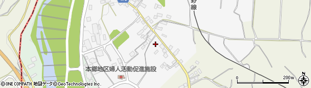 湯田中停車場線周辺の地図