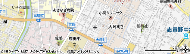 富山県高岡市明野町周辺の地図