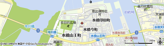 富山県富山市水橋浜町周辺の地図