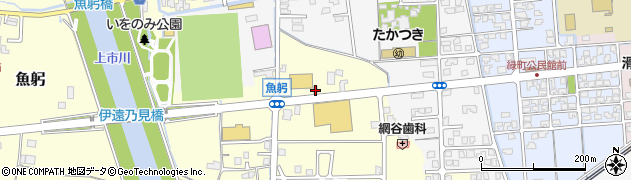秋吉滑川店周辺の地図