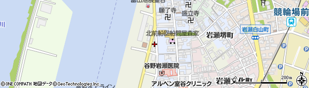 富山県富山市海岸通5周辺の地図