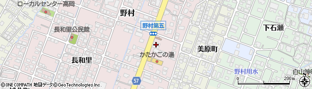 番やのすし 高岡野村店周辺の地図