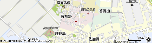 富山県高岡市島崎周辺の地図