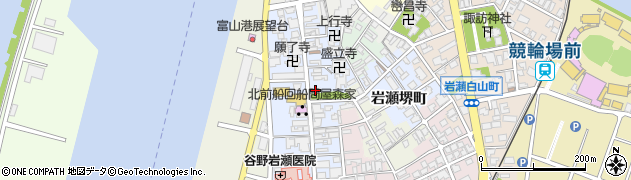 富山県富山市東岩瀬町152周辺の地図
