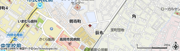 富山県高岡市鶴寄町1282周辺の地図