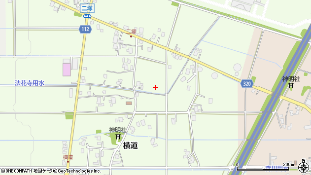 〒936-0873 富山県滑川市横道の地図