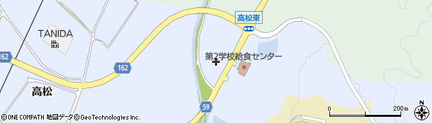 石川県かほく市高松（セ）周辺の地図